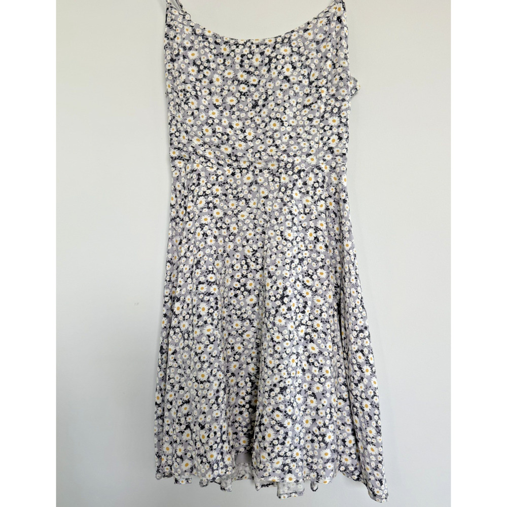 Dress Forum daisy floral womens Large tie back coquette cottage core sundress